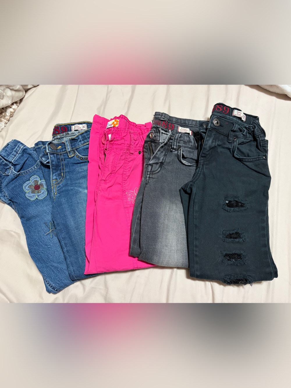 Girls' Assorted Denim & Bottoms - Multi-Pack